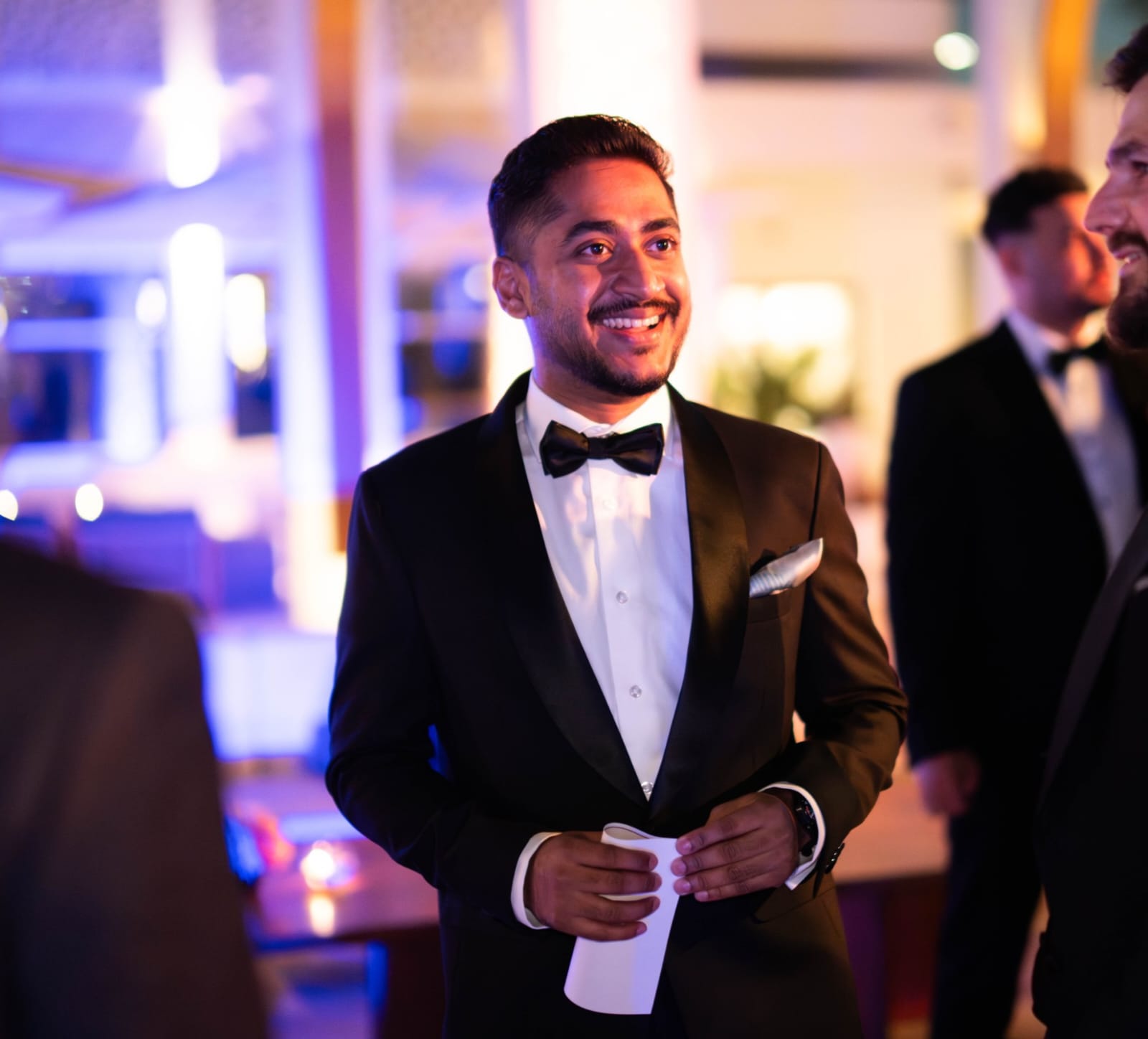 Darshan Mullankandy at a formal event